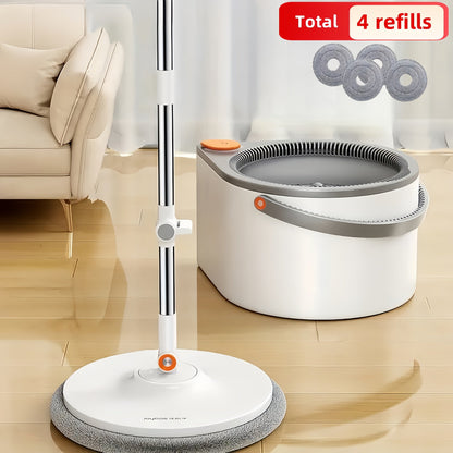 FlexiClean Spin Mop Set – Handsfree, Verstellbar und Effizientes Reinigen