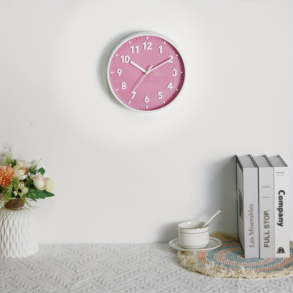 PinkTime Rosa Wanduhr – Modern und dekorativ für jedes Zimmer