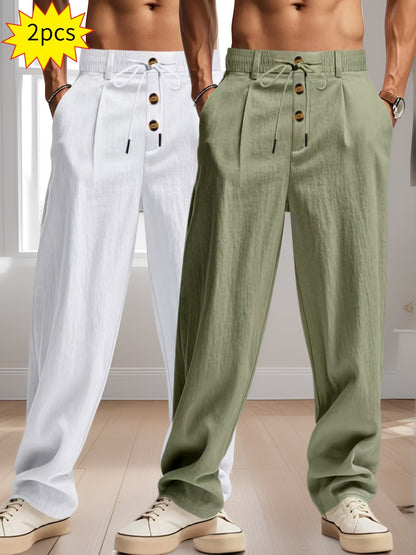 Entspanntes Luxe Hosen Set - Komfort und Stil ohne Kompromisse