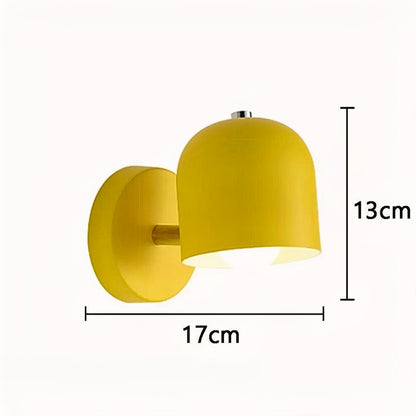 NordicGlow Skandinavische Wandlampe – Farbiger Akzent mit Stimmungsvollem Licht