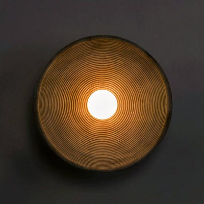 Scandi Retro Runde Wandlampe – Gemütliches Licht für Jeden Raum