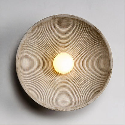 Scandi Retro Runde Wandlampe – Gemütliches Licht für Jeden Raum