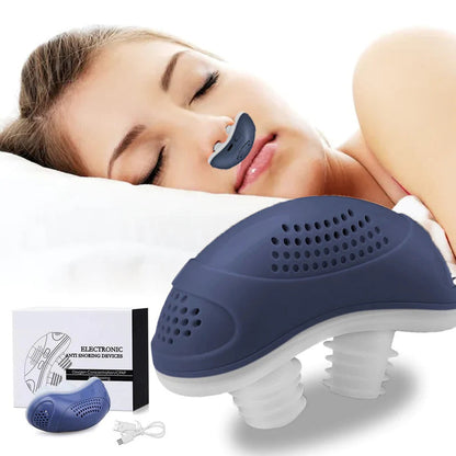 BreatheEase Micro CPAP Schlafapnoe-Gerät – Kompaktes Anti-Schnarchgerät für besseren Schlaf