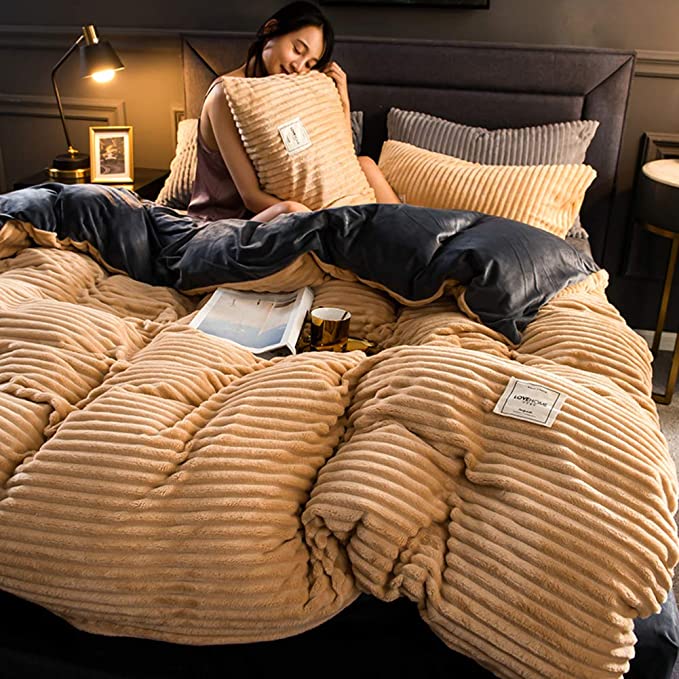 Luxus Fleece Bettbezug – Wärme und Komfort für den Winter