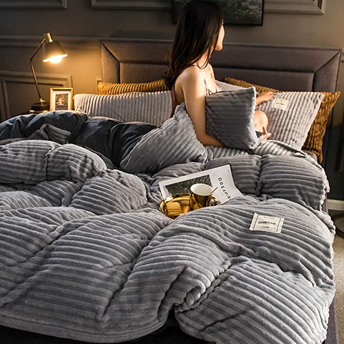 Luxus Fleece Bettbezug – Wärme und Komfort für den Winter