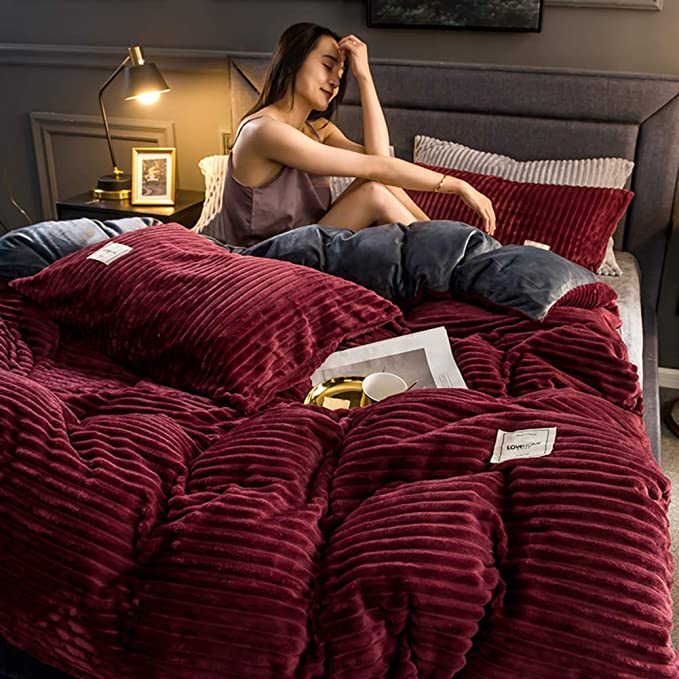 Luxus Fleece Bettbezug – Wärme und Komfort für den Winter
