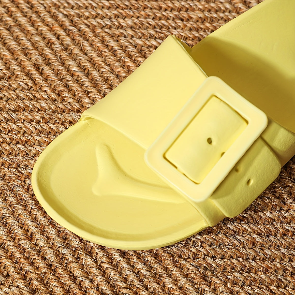 Damen-Slipper mit Verstellbarem Schnallenverschluss – Leicht und Dämpfend