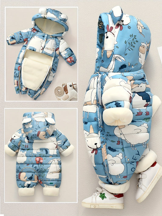 Niedlicher Winter-Schneeanzug – Für warme Kinder