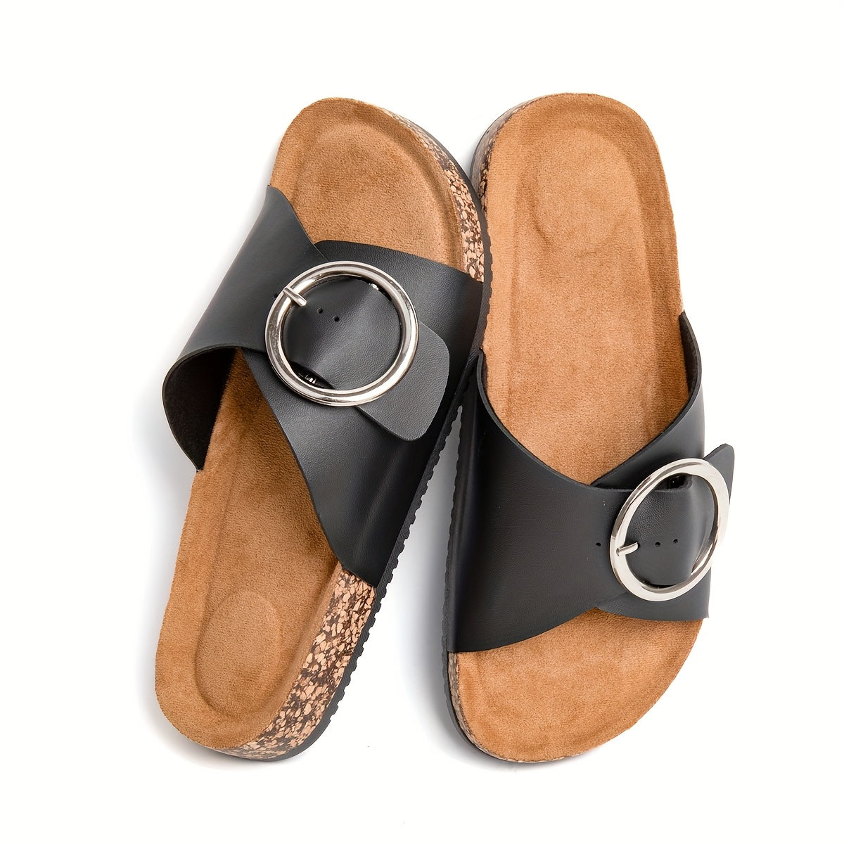 Moderne Damen Sandalen mit Metallverschluss – Komfortabel und Stilvoll für Jedes Jahr