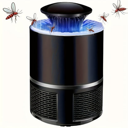 USB Stille Mückenlampe – Automatischer Insektenfänger mit blauem Licht