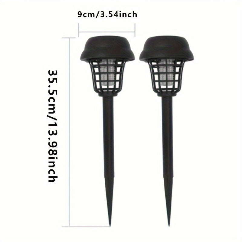 Solarbetriebene Insektenvernichterlampe – Mücken- & Fliegenfalle Duo