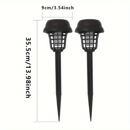 Solarbetriebene Insektenvernichterlampe – Mücken- & Fliegenfalle Duo
