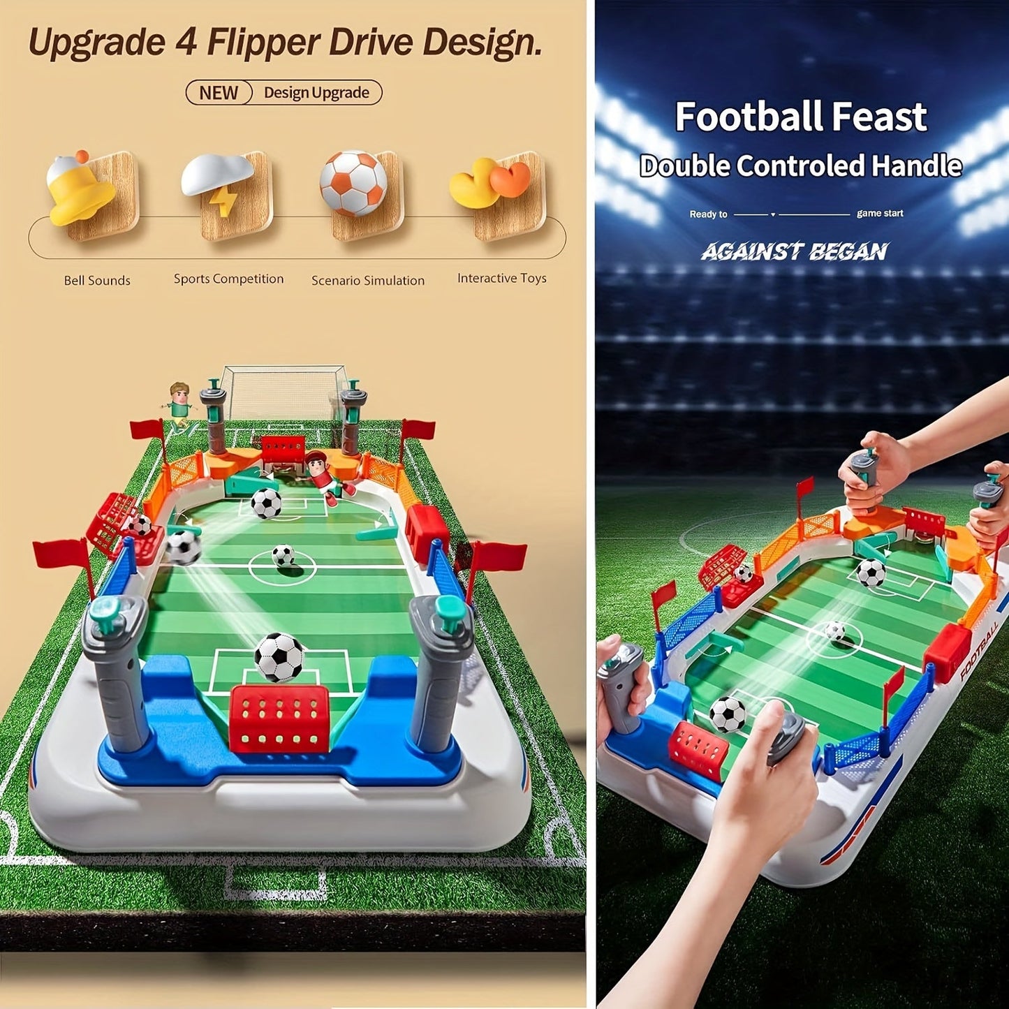 Tischfußballspiel für Zwei Spieler – Für Endlosen Spielspaß
