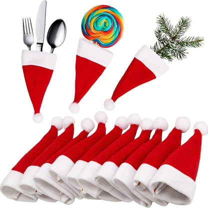Weihnachtsmann-Hüllen Set – Für einen festlichen Tisch