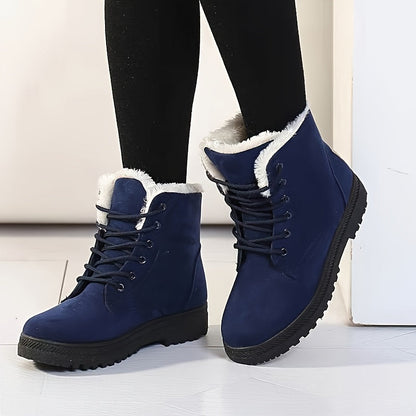 Damen Stilvolle Winter Stiefeletten - Halte deine Füße warm und komfortabel