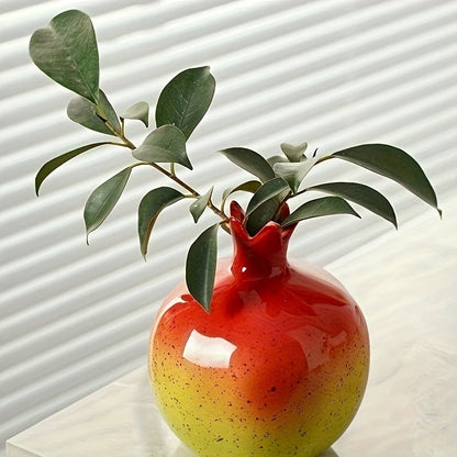 Granatapfel Vase – Handgemachte elegante Dekoration