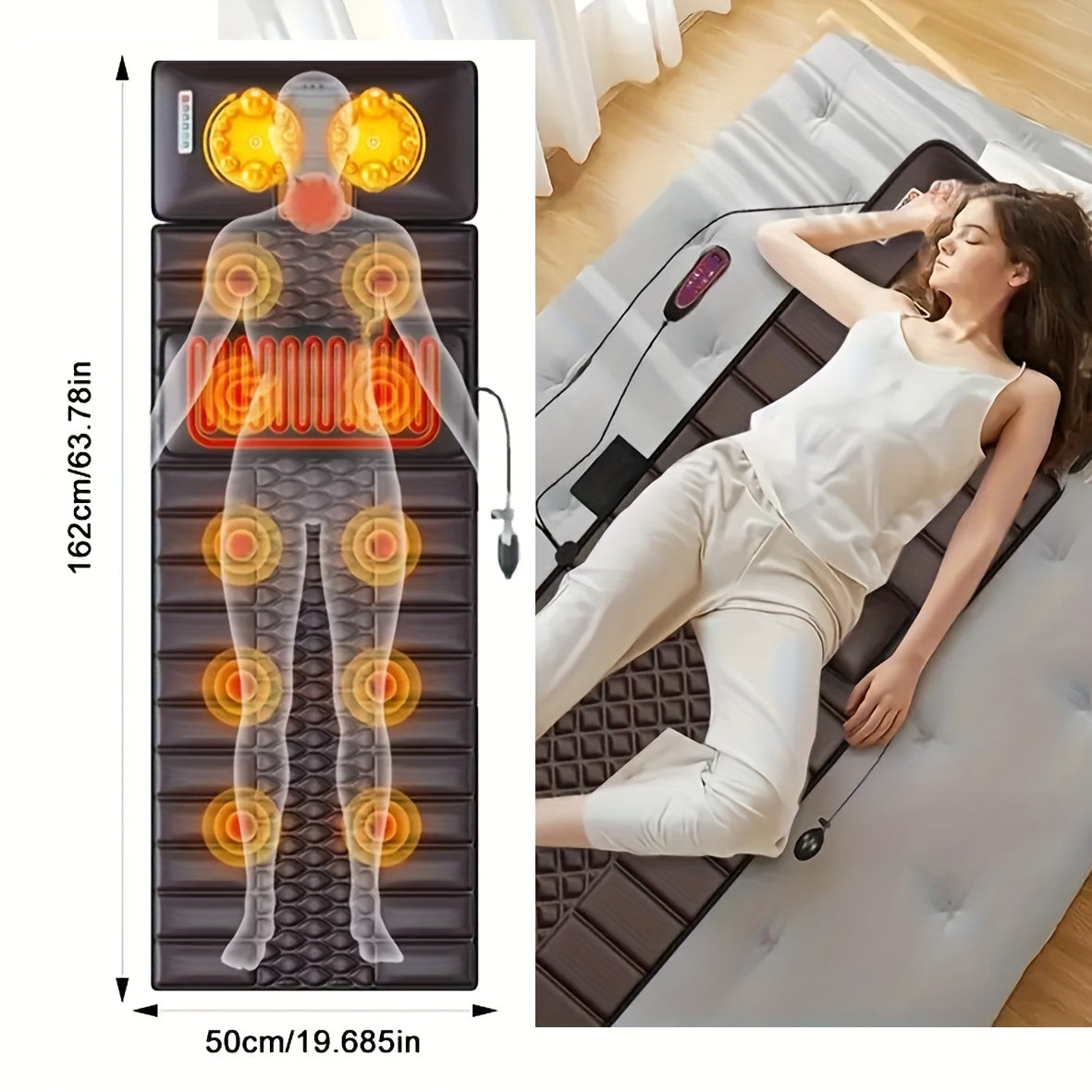 Massage-Matratze mit Ganzkörpermassage – Komfort und Entspannung in Einem