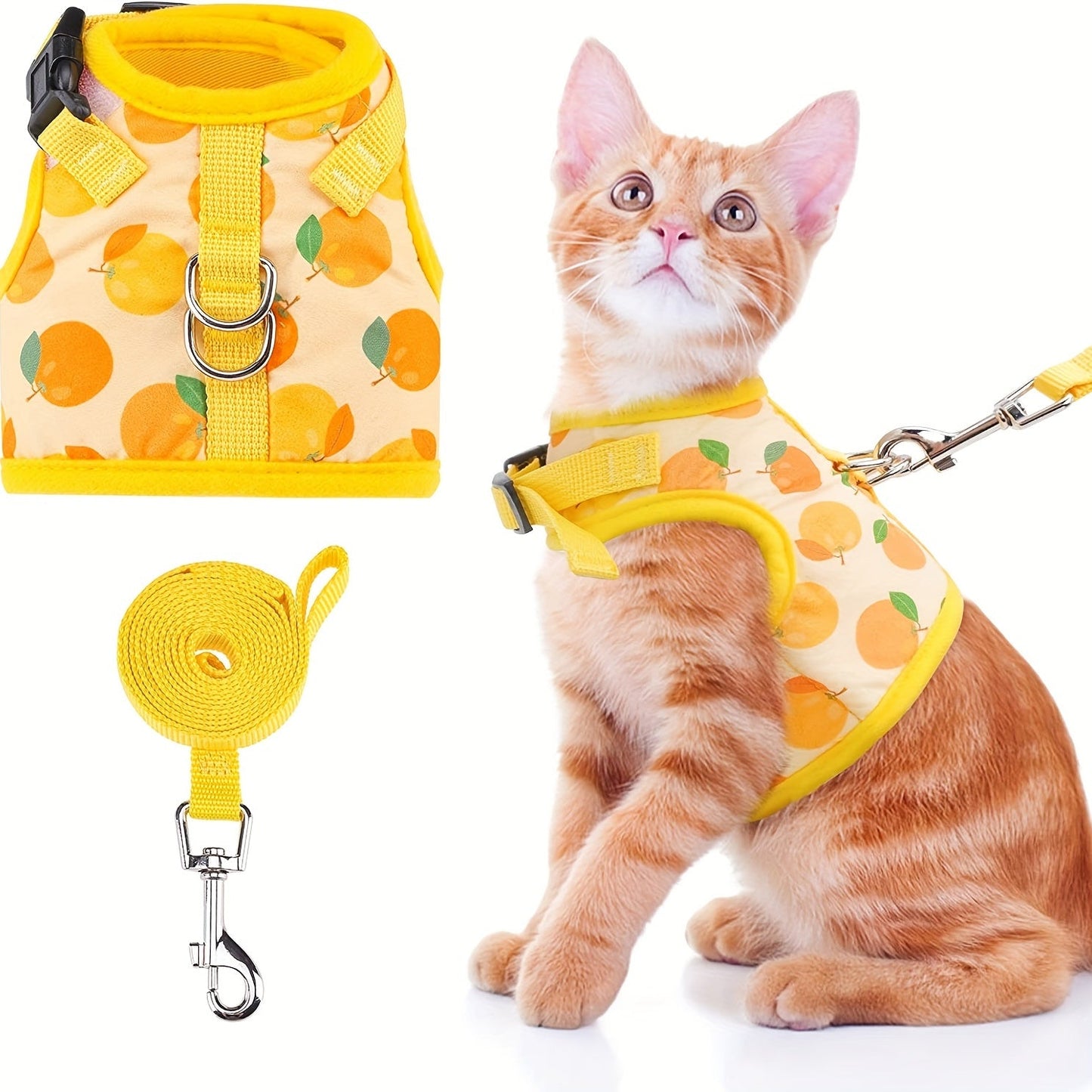 KittyComfort Geschirr Set – Für gemütliche Spaziergänge und Abenteuer
