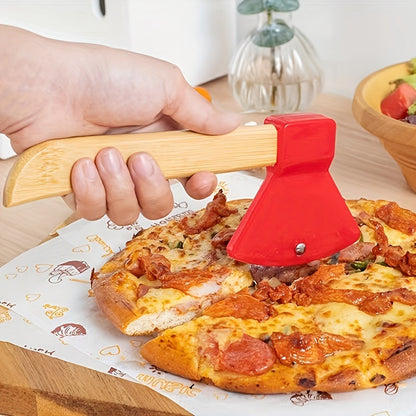 Holzfäller Pizza-Schneider – Originell und Praktisch für Jede Pizza