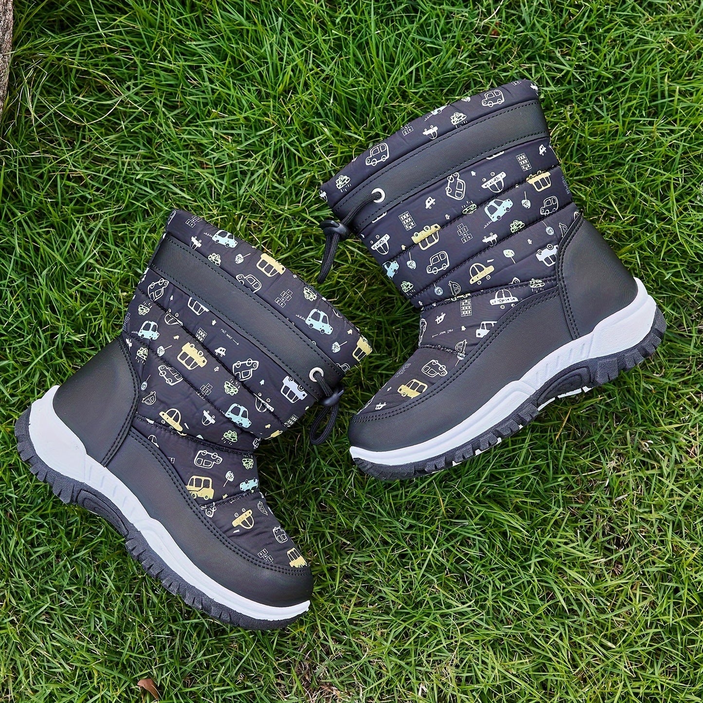 Spielerische Abenteurer Schneestiefel für Kinder – Warm und sicher für draußen