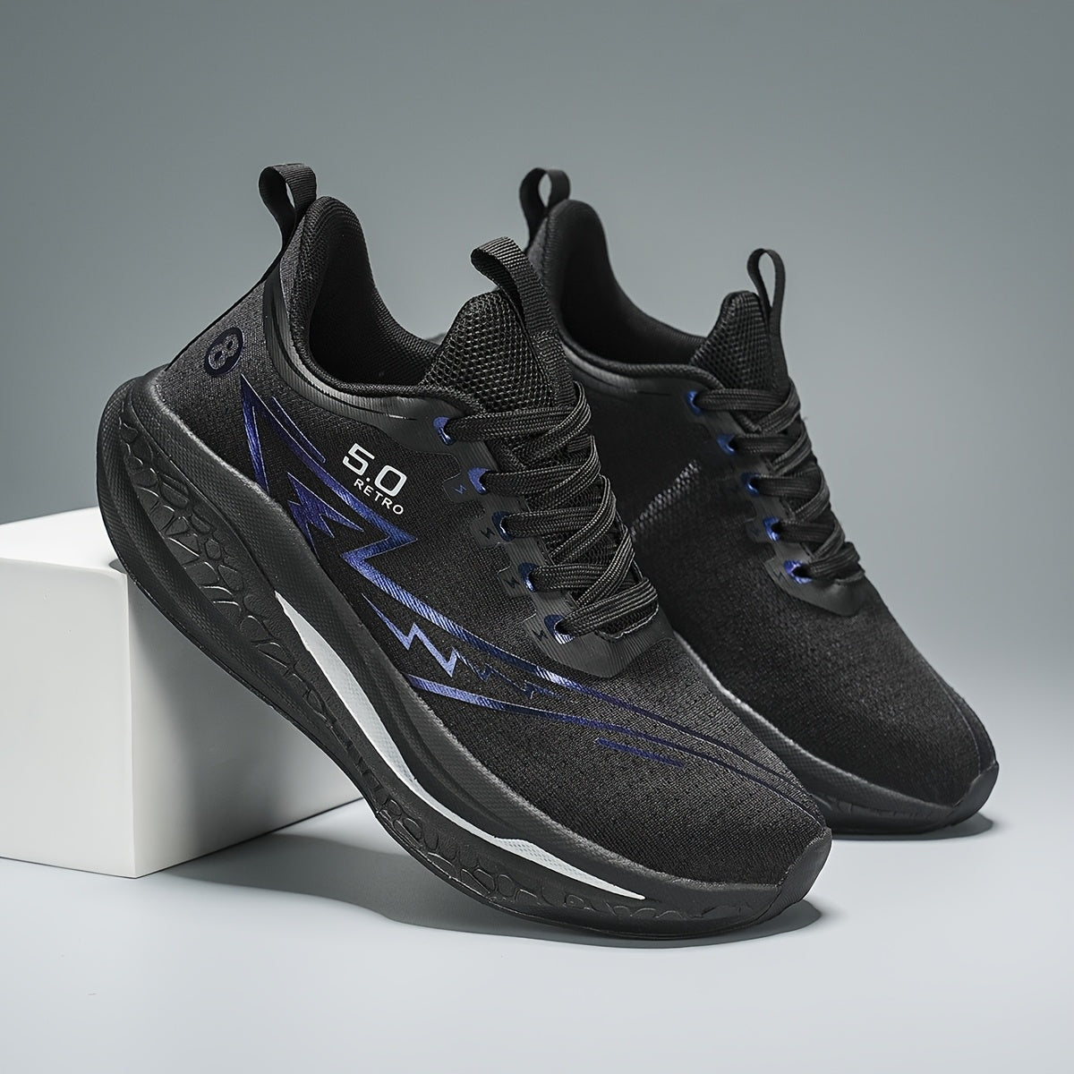 Leichte atmungsaktive Laufschuhe für Herren – Stilvolle Outdoor-Sneaker
