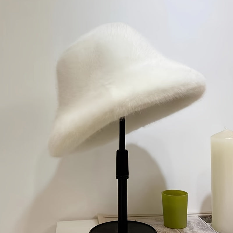 Livia Winterhut – Luxus Kunstpelz mit Ohrenklappen