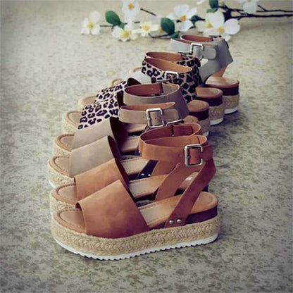 Damen Plattform Espadrille Sandalen – Stilvolles und bequemes Sommer-Schuhwerk