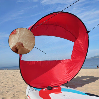 SpeedSail Faltbares Kajaksegel – Effizient und Einfach zu Bedienen