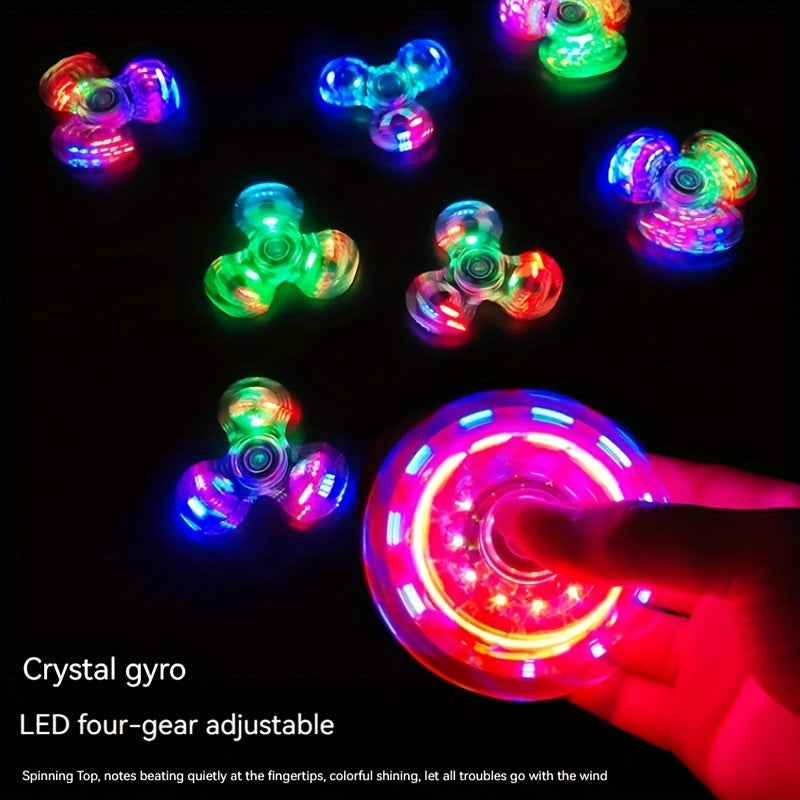 Leuchtende Fidget Spinner – Spielen und Entspannen