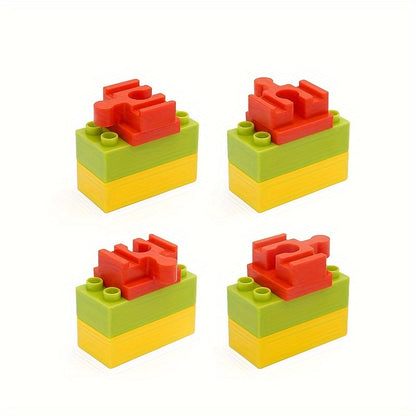 Set von 7-14 Bunt Holzgleisadaptern – Verstellbare Verbinder für den Modellbau