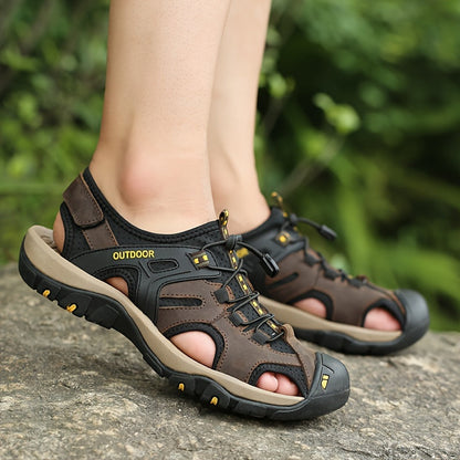 TrailFlex Herrensandalen – Atmungsaktiv und Nachhaltig für Aktive Sommertage