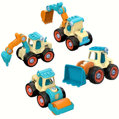 DIY Lastwagen Baukasten - Kreatives Spielzeug für Kinder