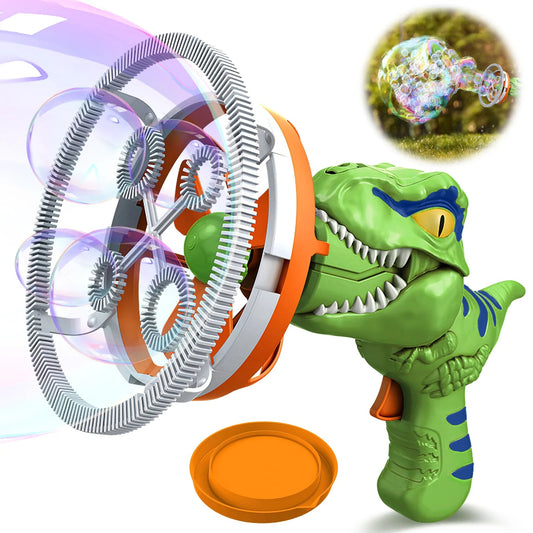 Dinosaurier-Seifenblasenpistole – Bubbles und Spaß