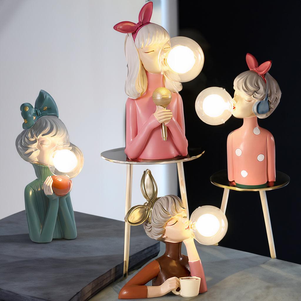Lumière Lamp - Verspielte Mädchenlampe für kreative Innenräume