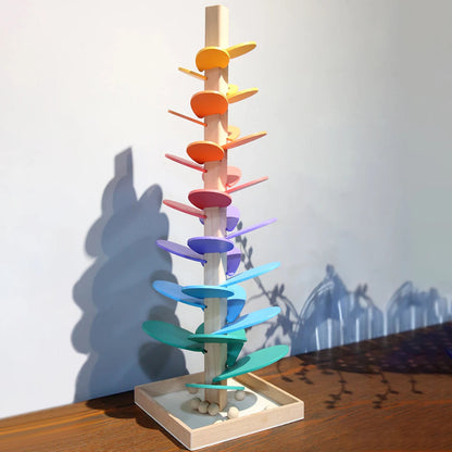 Regenbogen Holzbaum Spielzeug – Lehrreiches und Natürliches Spielvergnügen