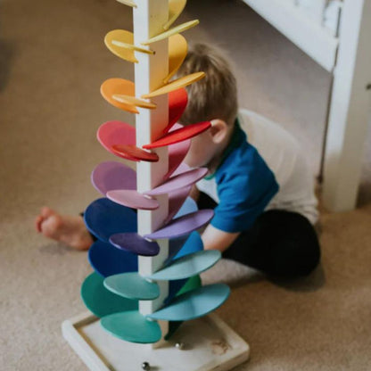 Regenbogen Holzbaum Spielzeug – Lehrreiches und Natürliches Spielvergnügen