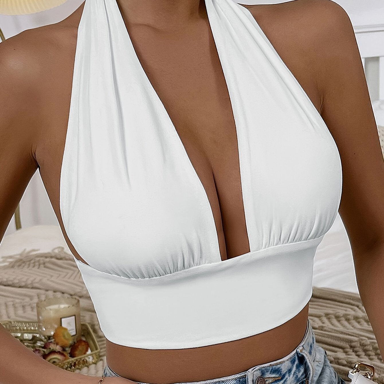 Elegantes Bandeau-Top Damen - Flexibel und Trendy