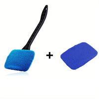 Blaue Bürste & Blauer Lappen