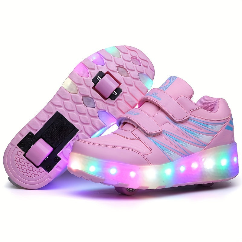 LichtJong Leuchtende Rollersneakers - Für Kinder, die sich gerne bewegen