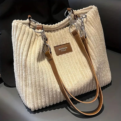 Mia Stilvolle Cord-Tasche – Luxus und Praktisch für Jeden Tag