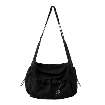 UrbanEase Umhängetasche – Kordelzug Schultertasche mit großer Kapazität