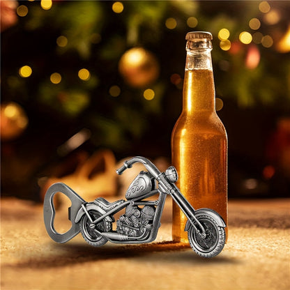 Motorrad-förmiger Flaschenöffner – Perfekt für Bier, Limonade und mehr