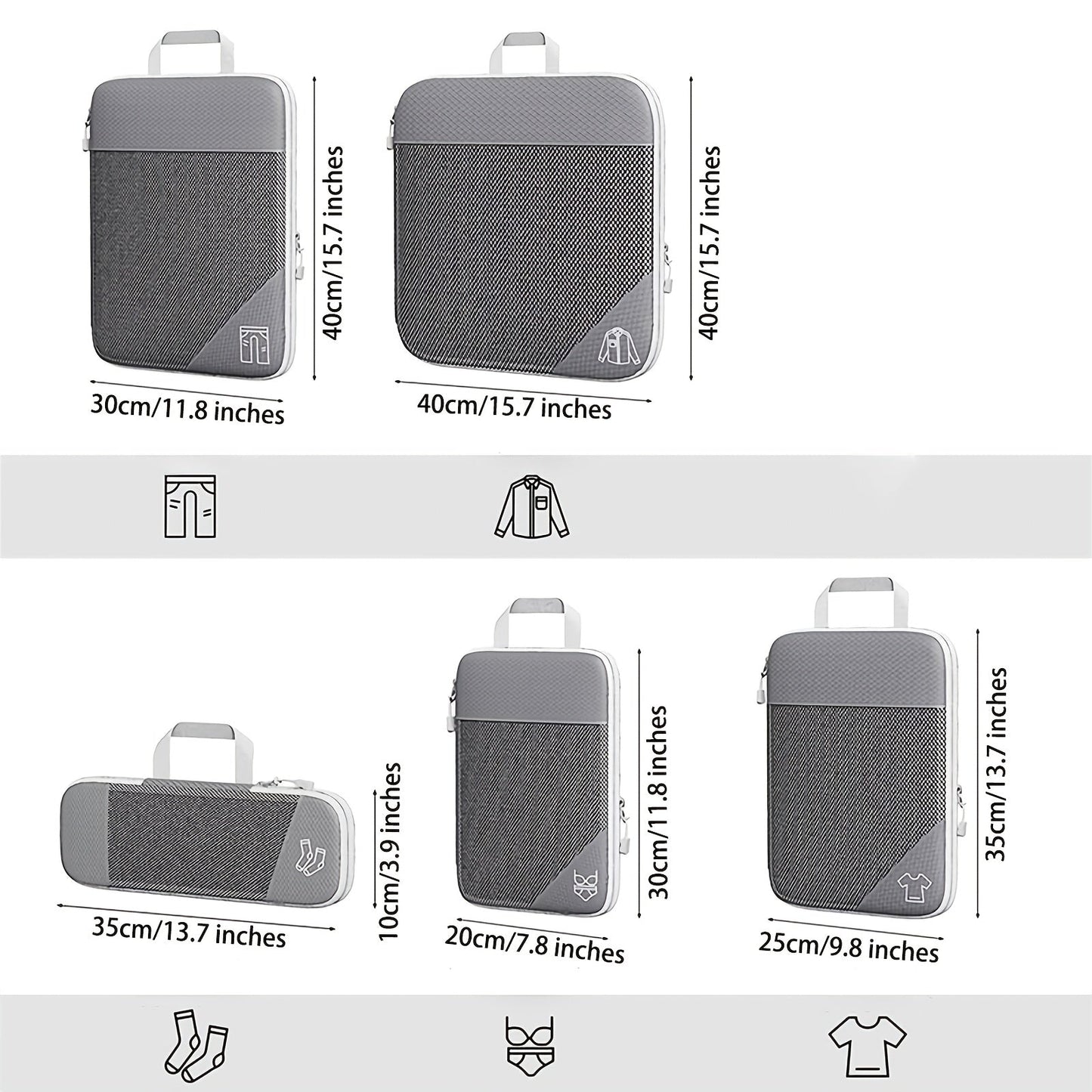 Reiseorganizer Set – Kompakt und Praktisch für Unterwegs