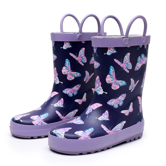 Schmetterlingsfreude Regenstiefel für Kinder - Verspielter Schutz für