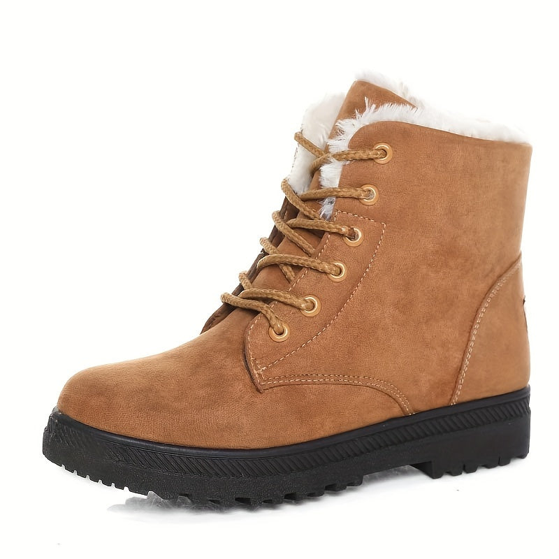 Damen Stilvolle Winter Stiefeletten - Halte deine Füße warm und komfortabel
