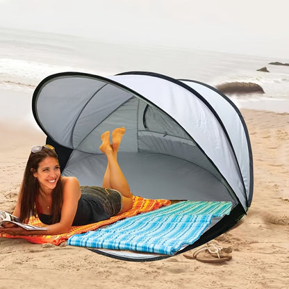 Schnelles Pop-Up Strandzelt – Einfach Aufzustellen und Schutz Für Alle
