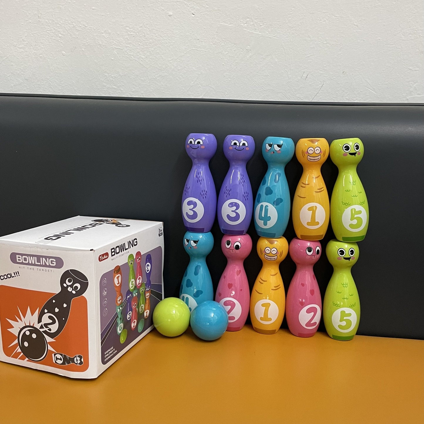 Fröhliches Kinder-Bowling-Set – Für Spaß und Entwicklung