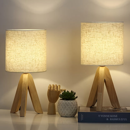 Natürliche Lichtstil Tripod Lampe – Für warmes und modernes Licht