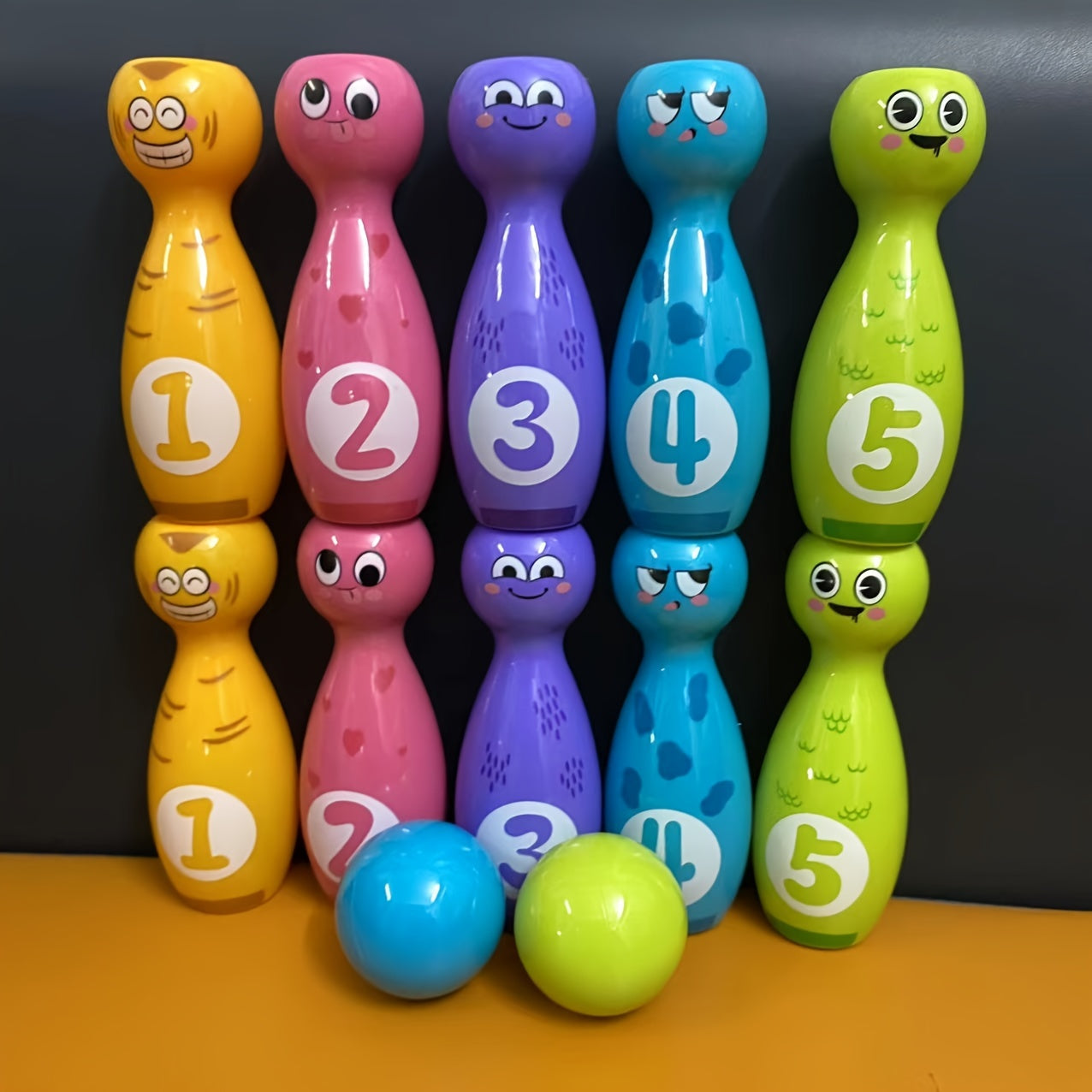 Fröhliches Kinder-Bowling-Set – Für Spaß und Entwicklung