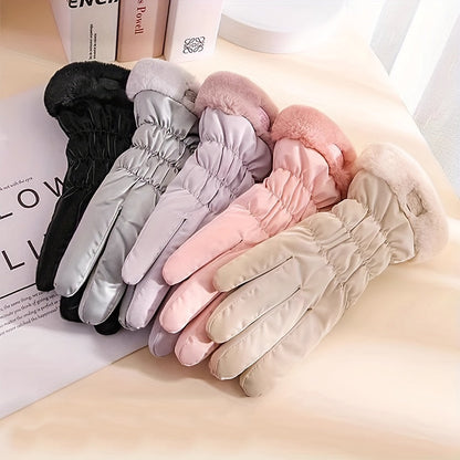 Premium Winter-Touchscreen-Handschuhe – Wärmeisolierte, Winddichte und Wasserabweisende